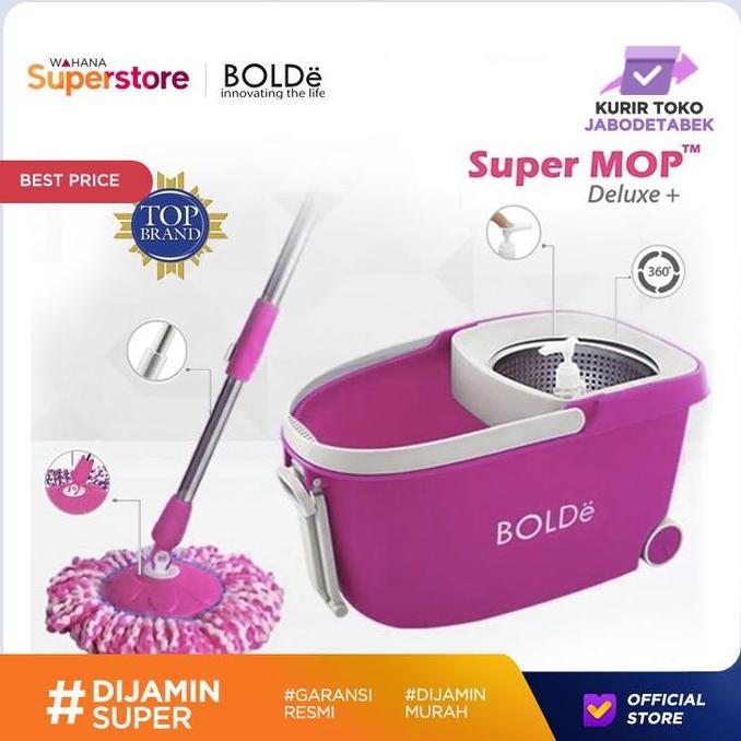 PRODUK FAVORIT - Bolde Super MOP DELUXE+ Pink