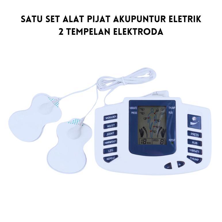 Satu set Alat Akupuntur pijat Elektrik / alat akupuntur elektrik terapi full set listrik kaki tangan