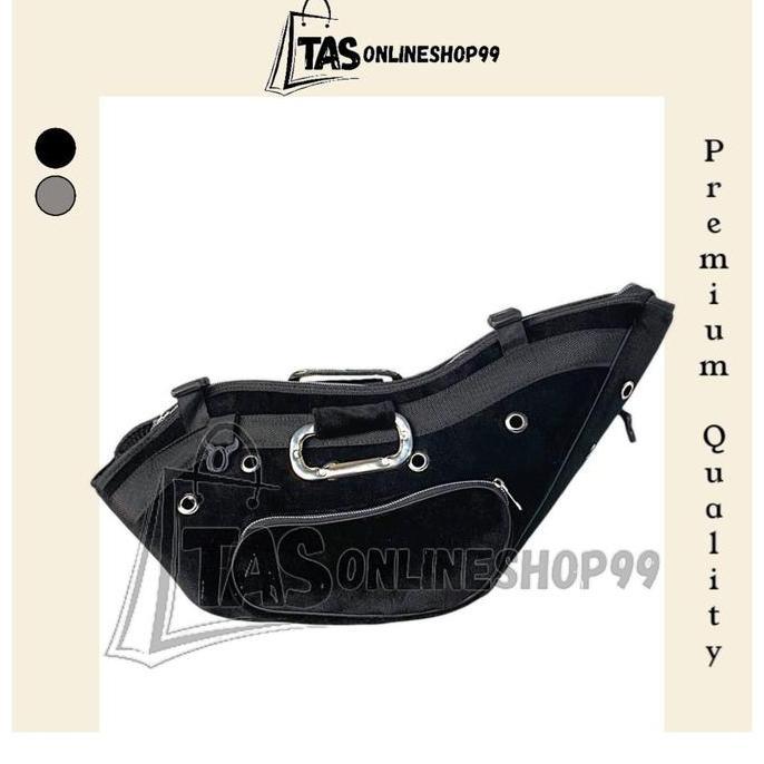 TASONLINESHOP Tas Kiso Ayam Bangkok Bahan Bulu Beludru Premium - Tas Selempang Ayam Bangkok Petarung