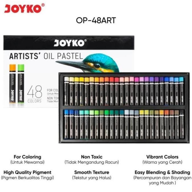 Crayon Artist Oil Pastel Joyko OP48ART 48Warna CS