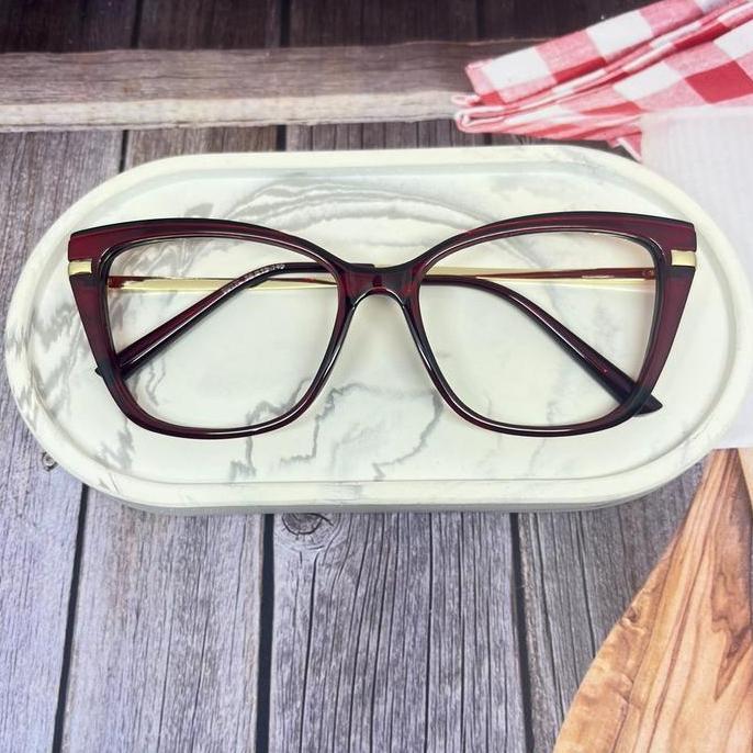 Kunura- Kacamata Miccel 9017L Perempuan Frame