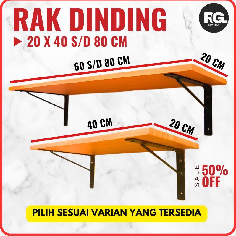 Banting Harga Rak Dinding Tempel / Rak Dinding Aesthetic / Ambalan Dinding / Meja Dinding Tempel Tem
