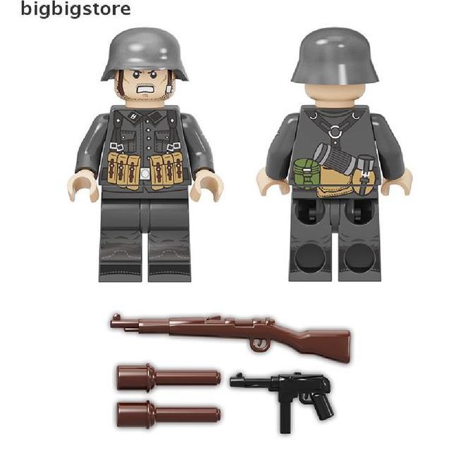 Mainan Balok Bangunan Tentara Militer Jerman Besar Untuk Anak KS