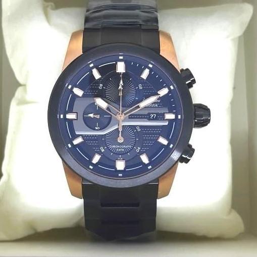 ALEXANDRE CHRISTIE AC6270 AC 6270 BLACK ROSEGOLD STAINLESS STEEL