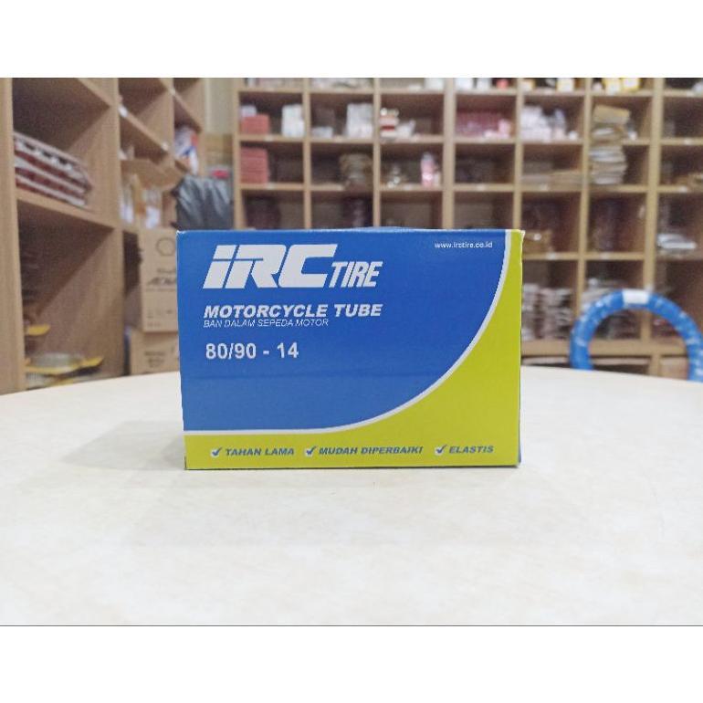 Ban Dalam 80/90-14 IRC Mio Depan Beat Vario Belakang