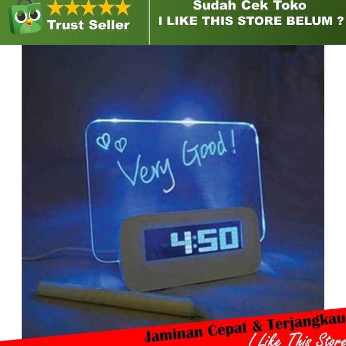 NEW - Jam Meja LED Digital - Jam Alarm Digital - Jam Weker