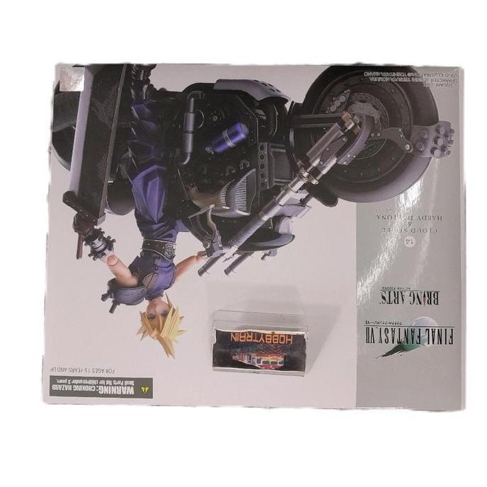 BRING ARTS FINAL FANTASY VII CLOUD STRIFE & HARDY DAYTONA FIGURE