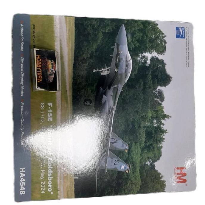 diecast pesawat hobby master HA4548 McDonnell Douglas F15E USAF "Spirit of Goldsboro" 88-1702, 334th