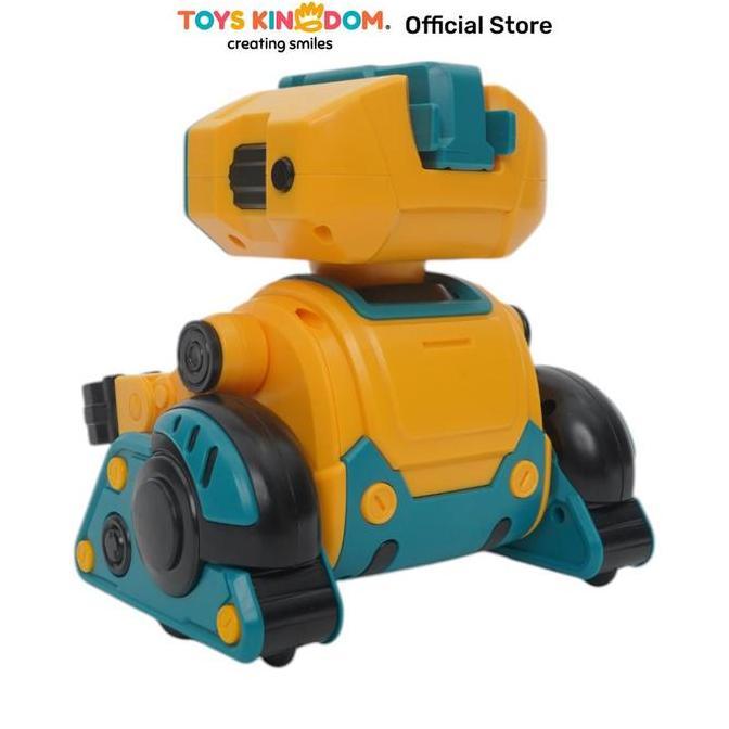Toys Kingdom Top Gear Speed X Robot Sam E Remote Control - Kuning Toys Kids Toy Mainan Robot Dan Rem