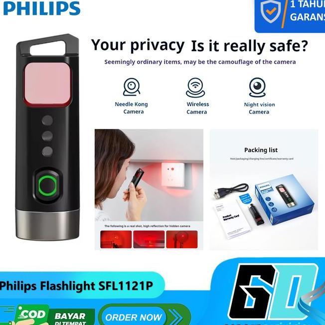 Philips Sfl1121 Senter Mini Portabel Led Senter Lampu Terang Lampu Senter Mini Led Flashlht
