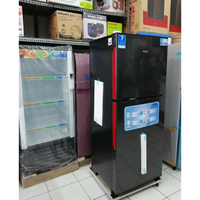 KULKAS AQUA JAPAN AQRD 251 LEMARI ES 2 PINTU AQRD251 LOW WATT