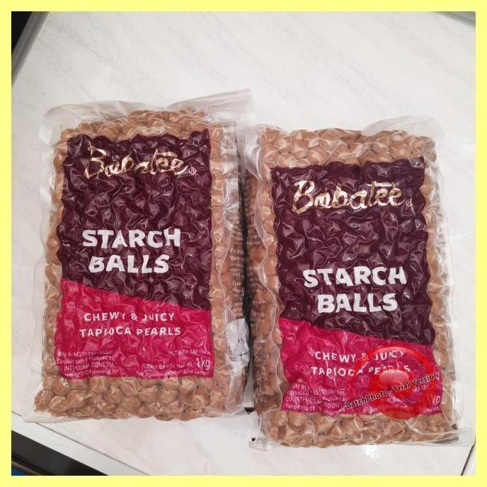 Bobatee Boba Pearl Boba 1kg / Bola Boba Tapioka Pearl Bobatee 1kg