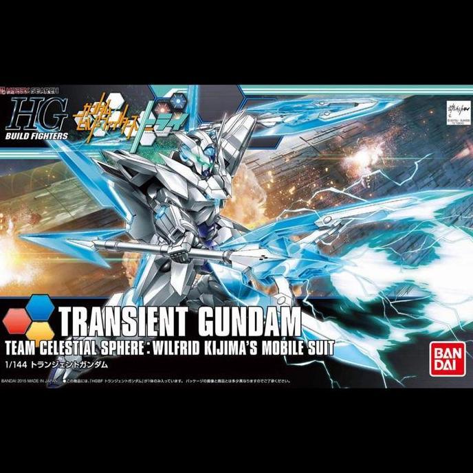 Bandai HG HGBF 1/144 transient gundam,plus stand base
