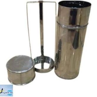 Petri Dish Sterilisation Cylinder Tabung Sterilisasi Cawan Petri 150Mm Ready