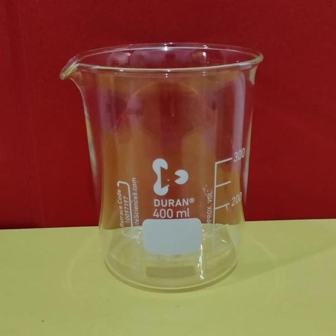 Beaker Glass. Lf. 400 Ml. Duran Germany Ready