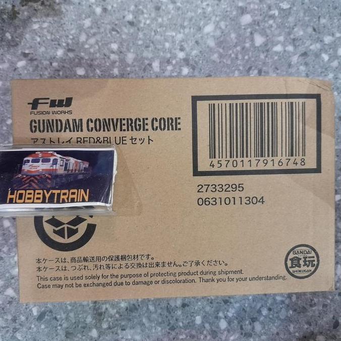 FW FUSION WORKS GUNDAM CONVERGE CORE GUNDAM ASTRAY RED & GUNDAM ASTRAY BLUE SET