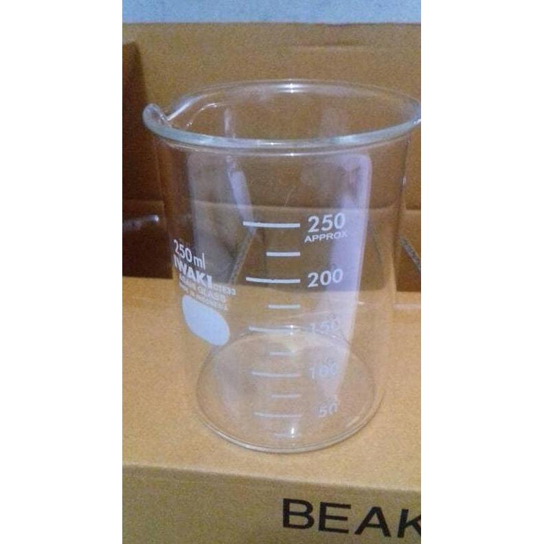 Beaker Glass, 250 Ml. Iwaki New