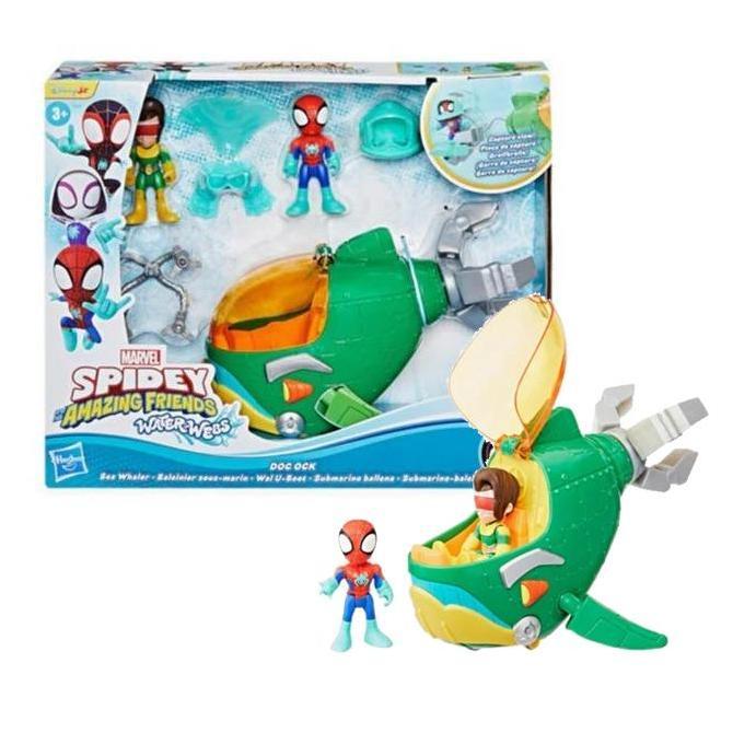 Doc Ock Sea Whaler Avengers Marvel Action Figure SAF Water-Webs
