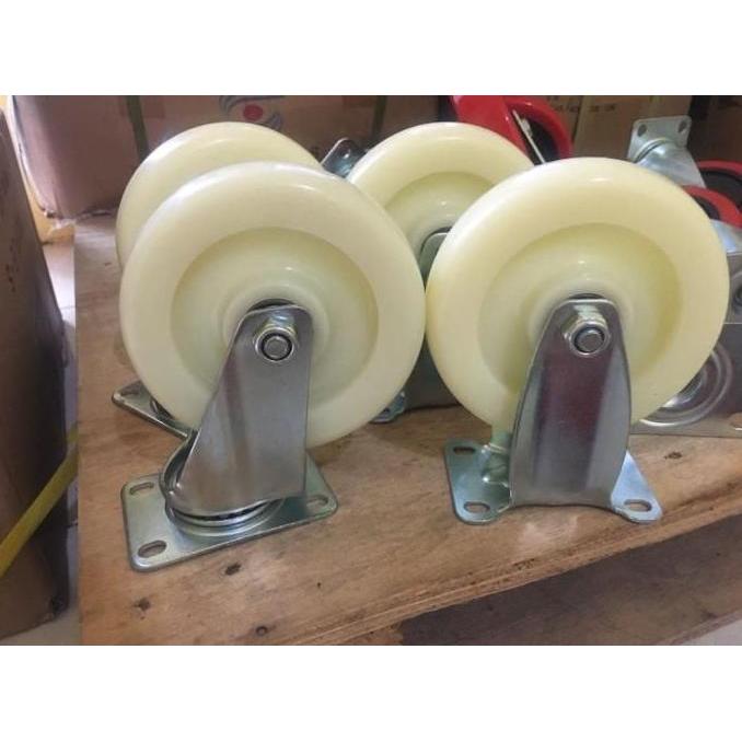 RODA TROLLEY / TROLI NYLON 5 INCH PER SET