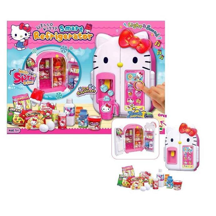 Sanrio Daniel & Co Hello Kitty Playset Toy Smart Refrigerator