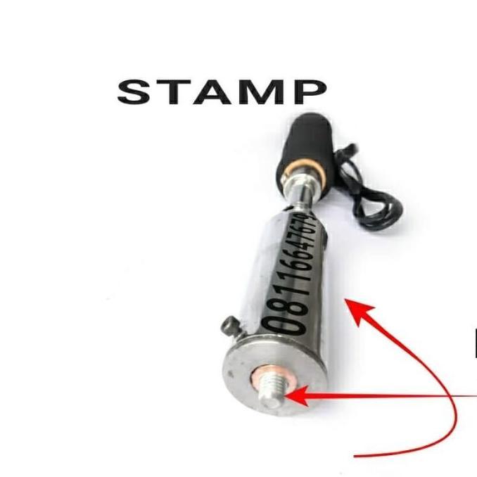 solder emboss hot stamp dan foil