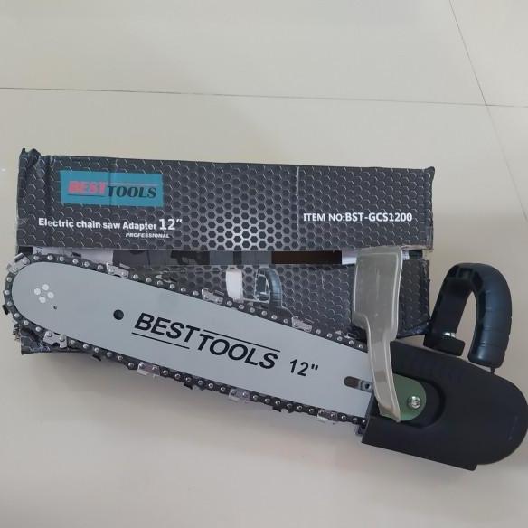 ADAPTER CONVERTER CHAINSAW 12" ADAPTOR MESIN GERINDA 12 INCH
