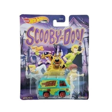 Hot Wheels Premium Scooby-Doo Real Riders The Mystery Machine Van Diecast