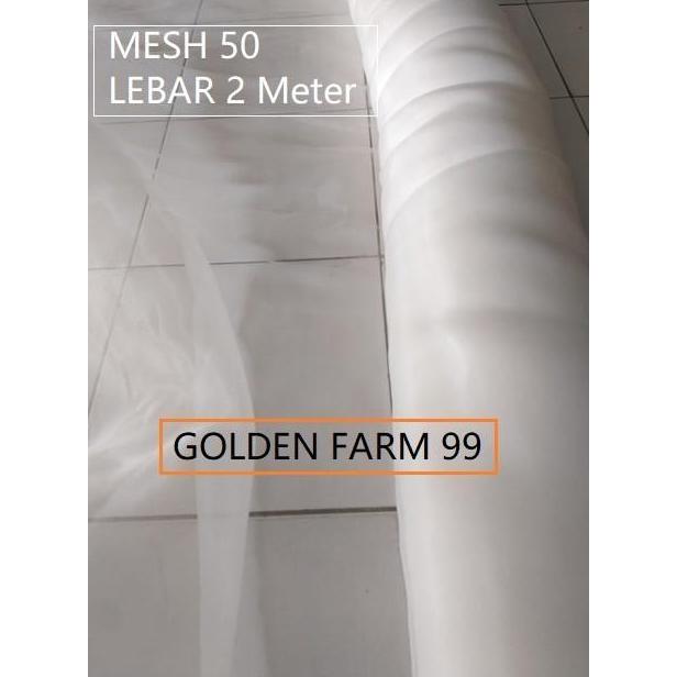 Jual insect net mesh 50 lebar 2 meter harga terjangkau