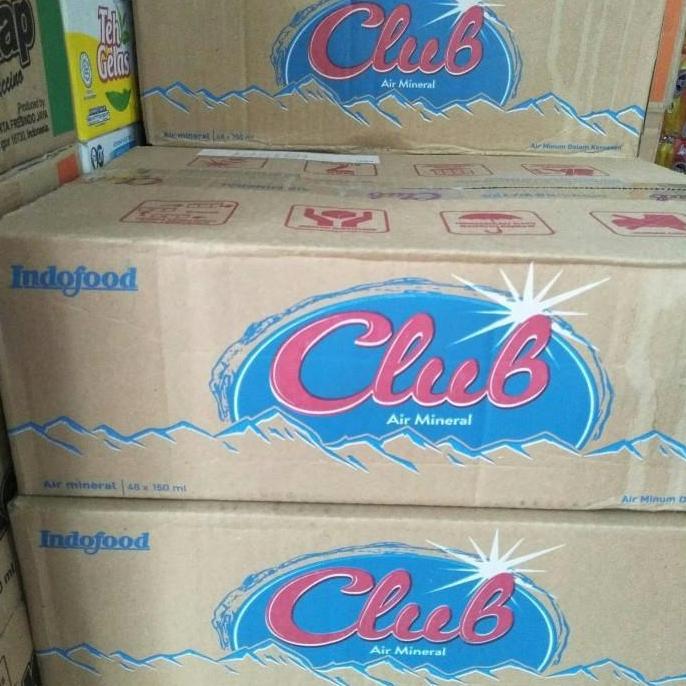 air mineral Club gelas mini 150ml isi 48