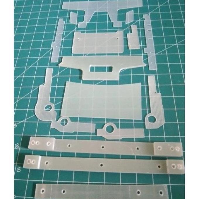 BEMPER SET TAMIYA SLOOP /STIK SET TAMIYA SLOOP