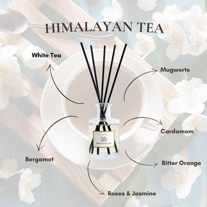 Pristine Himalayan Tea Reed Diffuser (180ml) - Signature Series