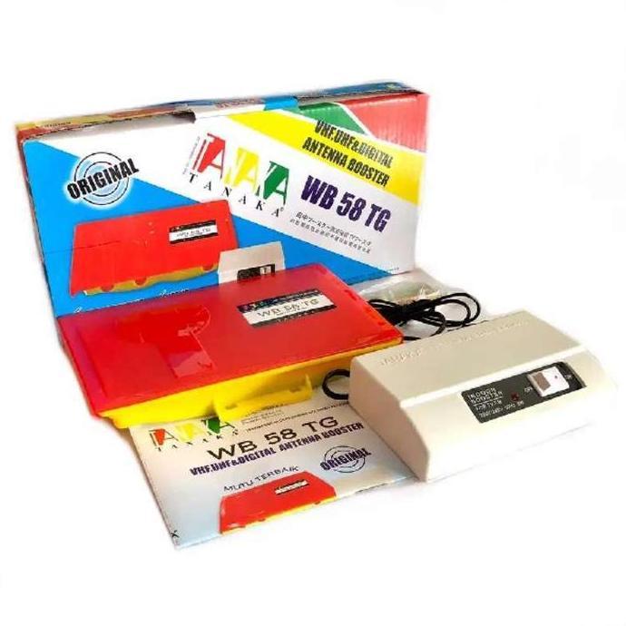 Booster Lengkap Atas Bawah TANAKA WB 58 / 38 TG untuk TV LED LCD UHF