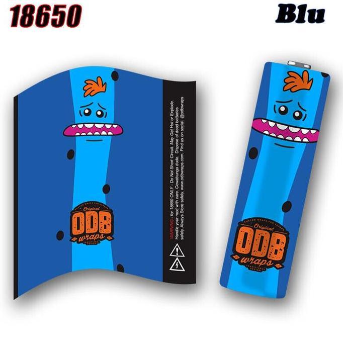Wrap Battery ODB 18650 - Wrap Baterai Karakter - ODB 18650