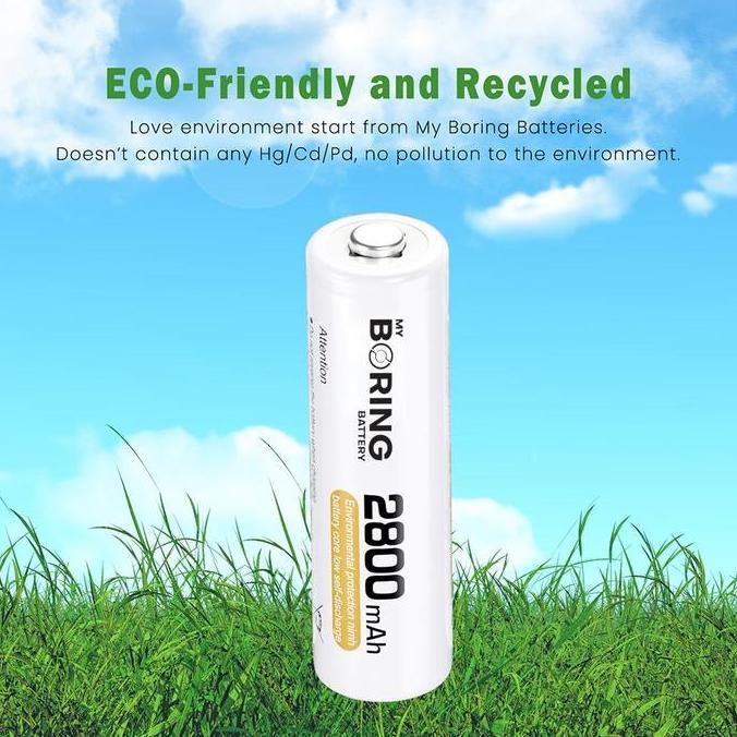 BATERAI AA 2800MAH 4PCS MY BORING BRAND