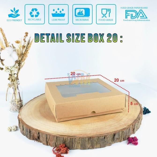 Dus Brownies 18x18x5 / Dus Brownies 20x20x5 / Dus Brownies 22x22x5
