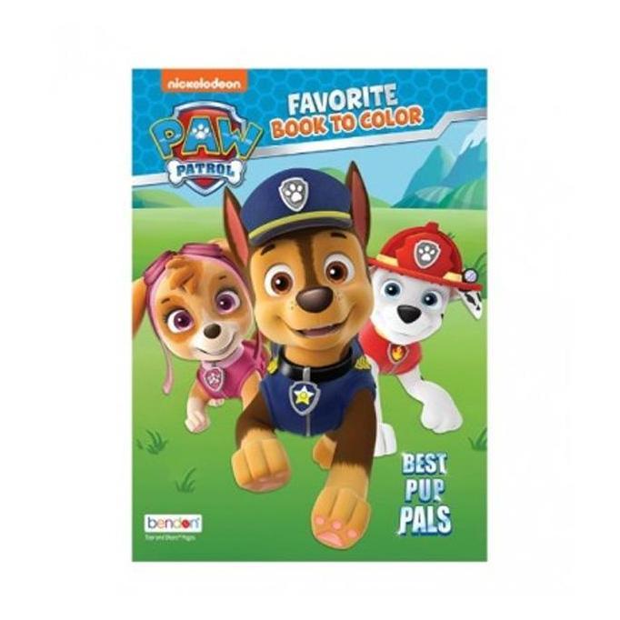 PAW Patrol Favorite Book to Color
