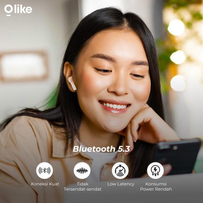 OLIKE TWS TRUE WIRELESS BLUETOOTH EARPHONE EARBUDS HEADSET T102