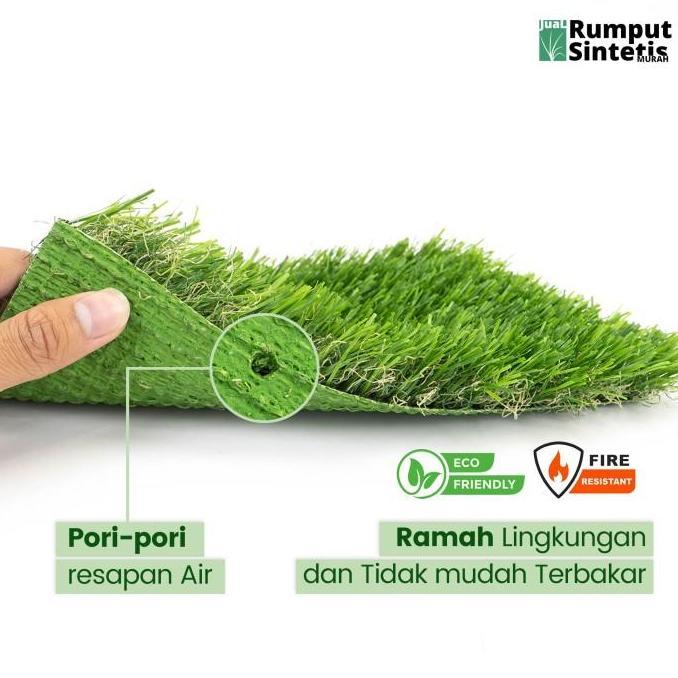 Karpet Rumput Sintetis, Rumput Palsu, Rumput Jepang 3cm