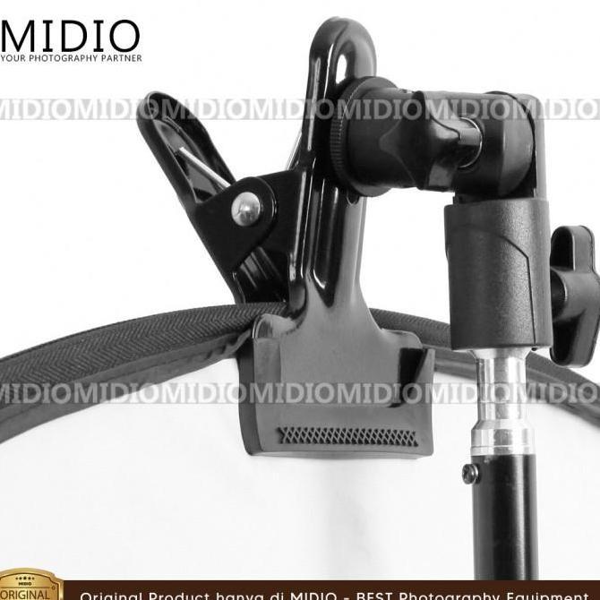 Midio Penjepit Clamp Besi properti foto Plus Aluminium Spigot 3/8 1/4