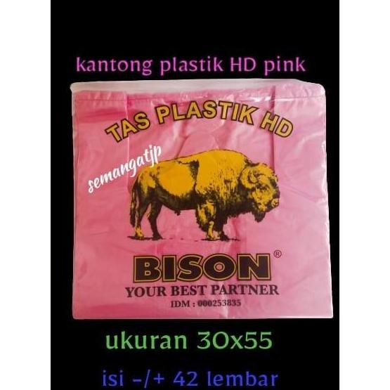 kantong plastik pink / HD PINK / kantong kresek