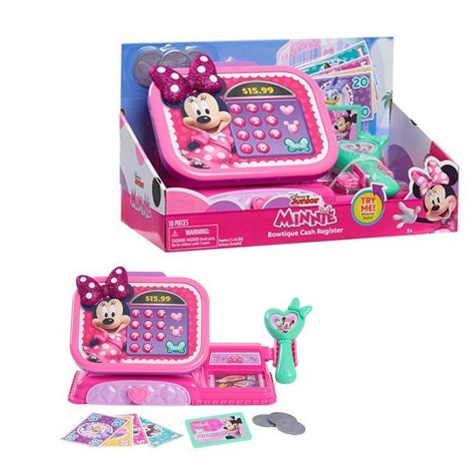Just Play Disney Junior Playset Minnie Mouse Bowtique Cash Register with Sounds