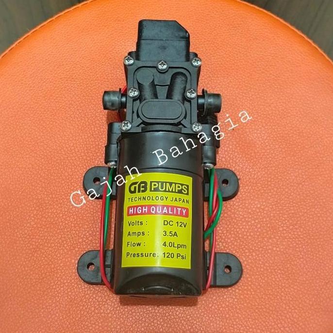 PROMO DINAMO POMPA AIR DC 12 VOLT 120 PSI WATER PUMP PUSH PUMP 12 VOLT HARGA MURAH