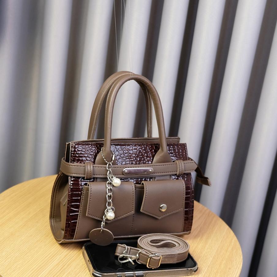 Luna Aura Tas Jinjing Wanita Celuna Croco Kombinasi Iw 180 Tas Selempang Jinjing Tas Fashion Tas Oot