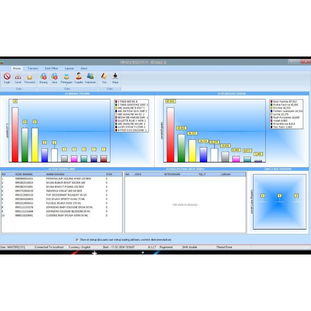 Sid Retail Pro 6127 Terlaris