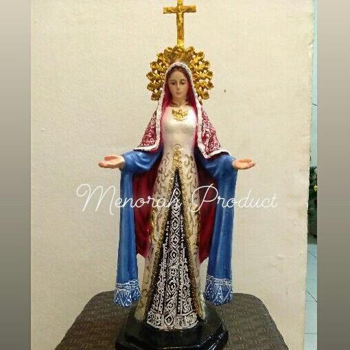 Patung Bunda Maria Segala Suku Indonesia. 40cm