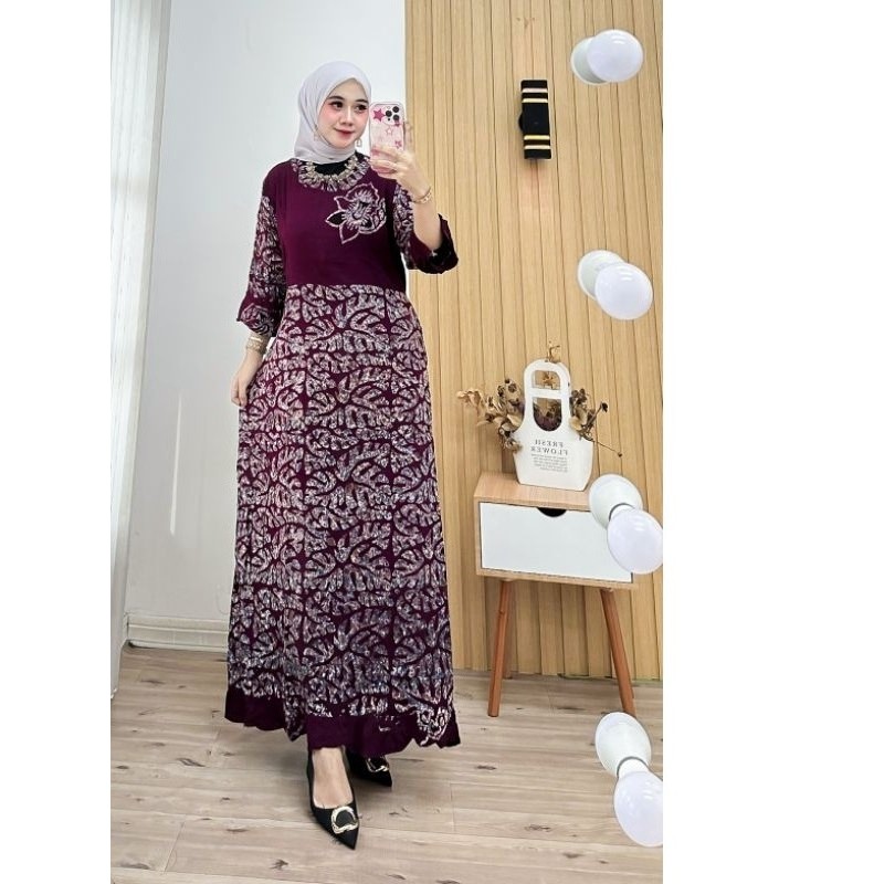 daster maura daster panjang daster batik daster busui daster maura cap daster pekalongan daster panj