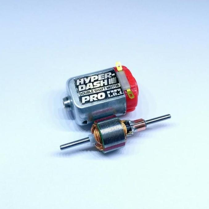 Dinamo set tamiya gulungan dual shaft