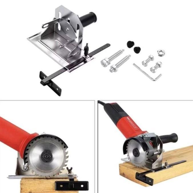 Powerx- Stand Gerinda Circular Saw Adapter Gerinda Tangan