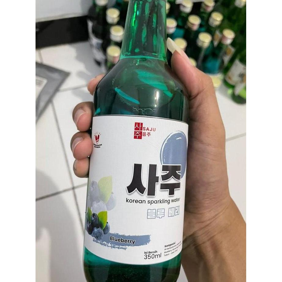 SAJU - SOJU NON ALKOHOL VARIAN RASA HALAL 100% | FREE GELAS SLOKI