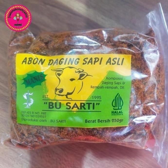 ABON SAPI BU SARTI SURABAYA 250 GRAM